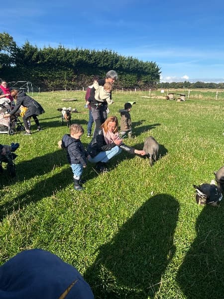 Visite de la ferme