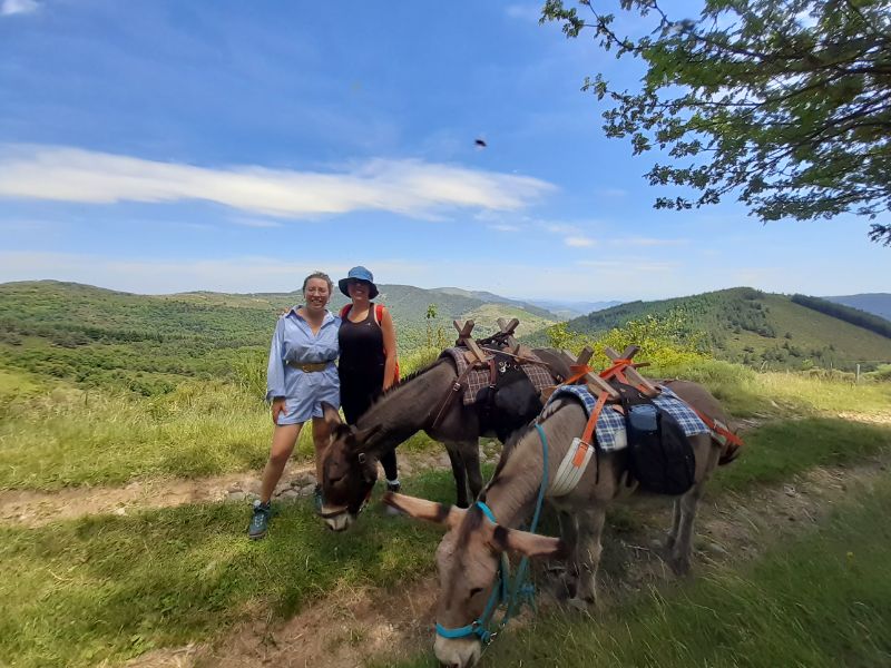 Photo de Randonnée avec un âne 