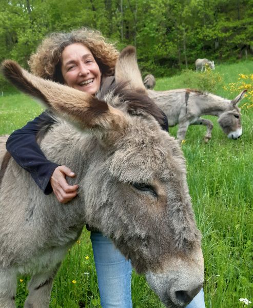 Photo de Randonnée avec un âne