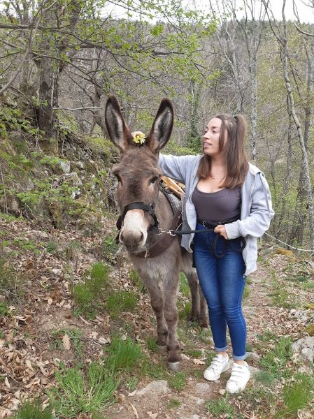 Photo de Randonnée avec un âne
