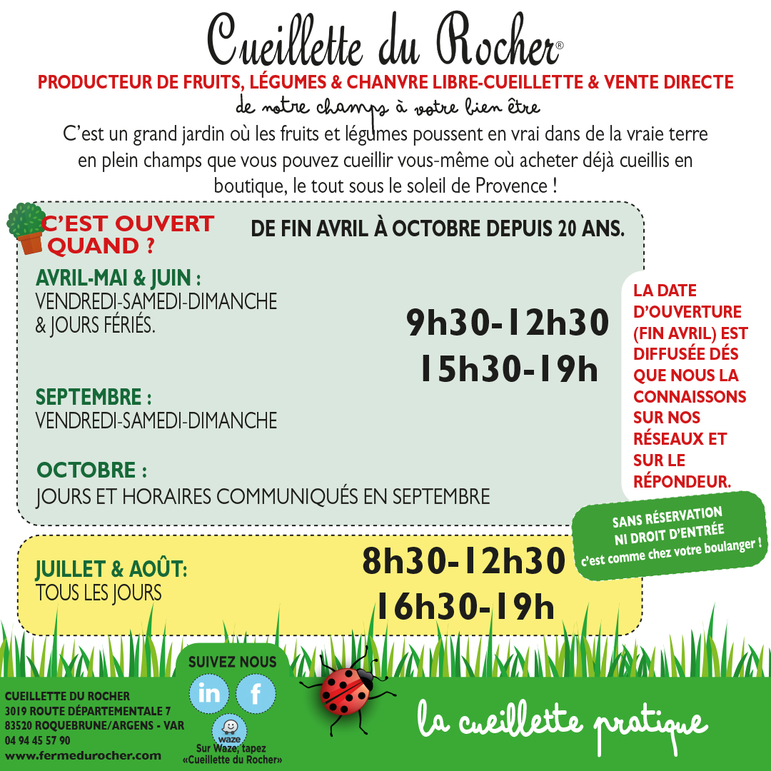 Cueillette du Rocher